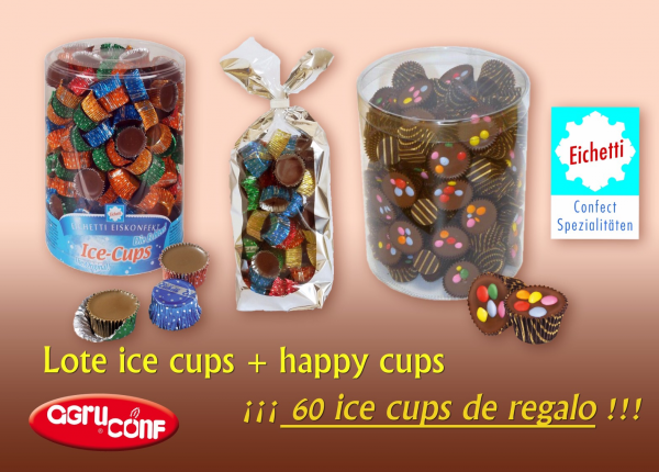 Lote ice cups + Happy Cups